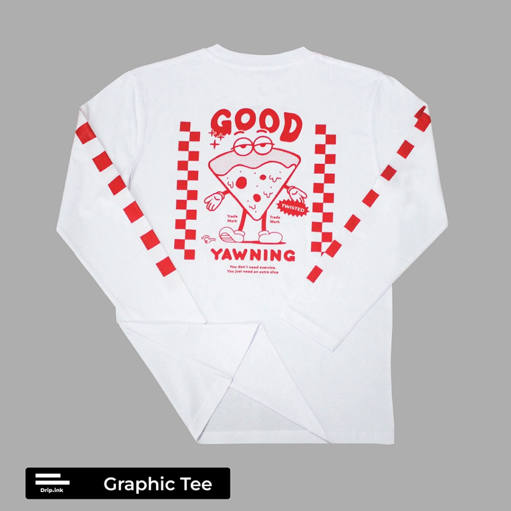เสื้อยืด GOOD YAWNING - เสื้อยืดแขนยาว - Cotton Combed 24S Unisex