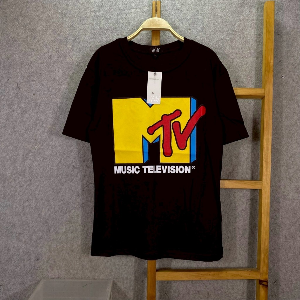 TELEVISION MTV BLACK MUSIC เสื้อยืด
