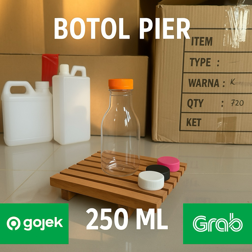 (100 ชิ้น) ขวดน้ําดื่ม 250 ML PIER BOTTLE/250 ml