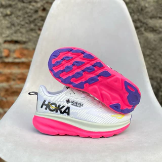 รองเท้าวิ่งผู้หญิง Hoka Clifton 9 Goretex / รองเท้าวิ่งผู้หญิง Hoka / รองเท้ากีฬา