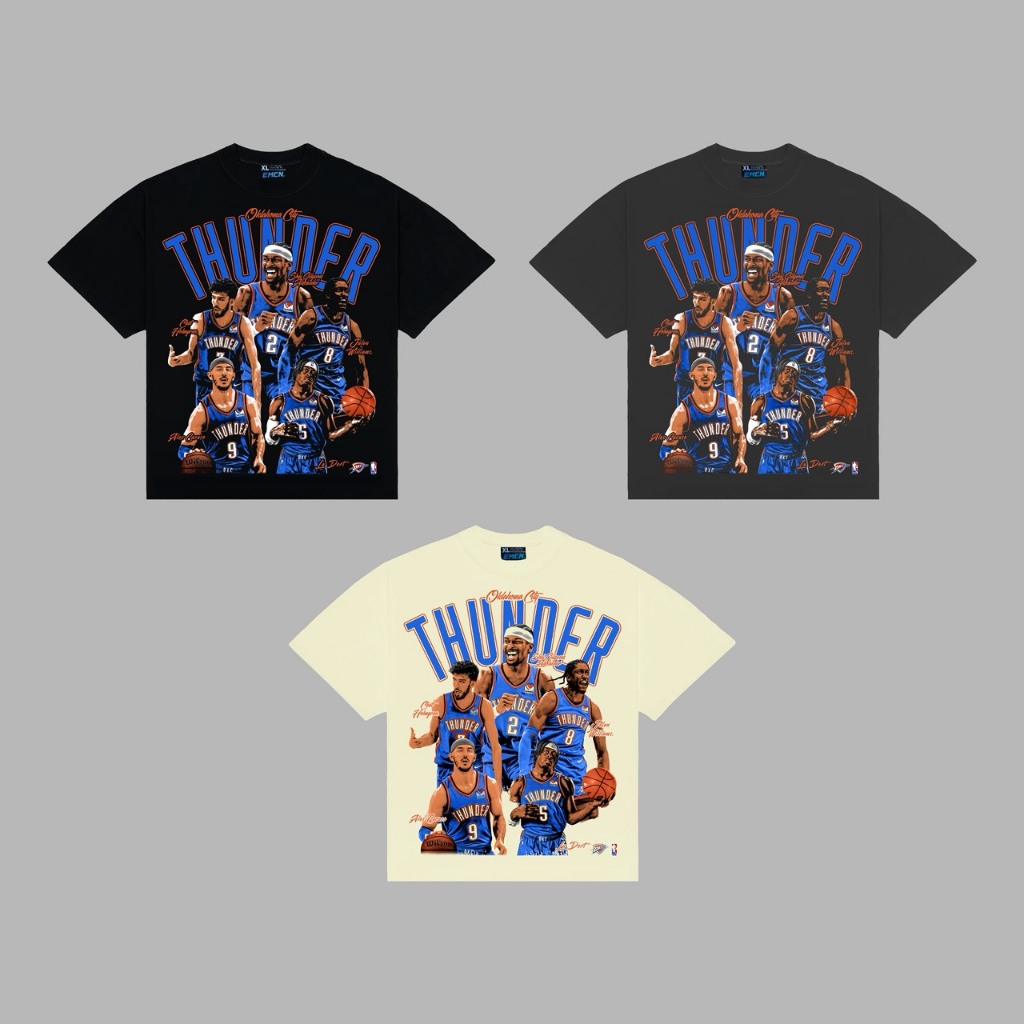 EMCN Oversize Tee Thunder Western Conference Champion