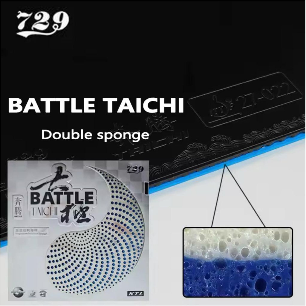 729 Battle Taichi Pingpong Rubber 729 Battle Taichi ORIGINAL