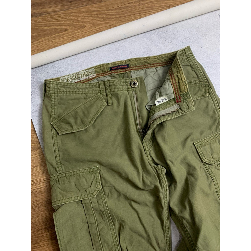 M65 Surplus x Japan Blue Way Cargo Pants
