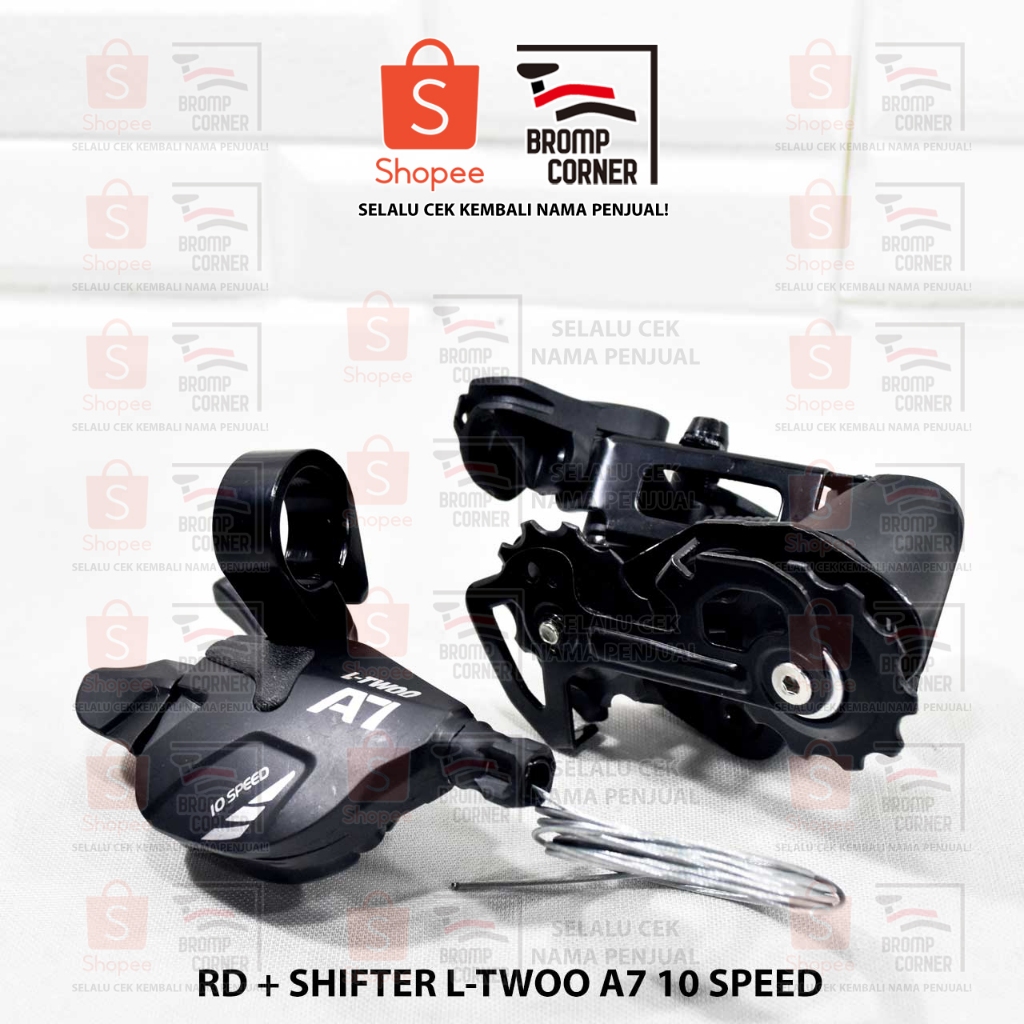 L-TWOO BICYCLE - SHIFTER A7 10 ความเร็วและ RD A7 SHORT CAGE