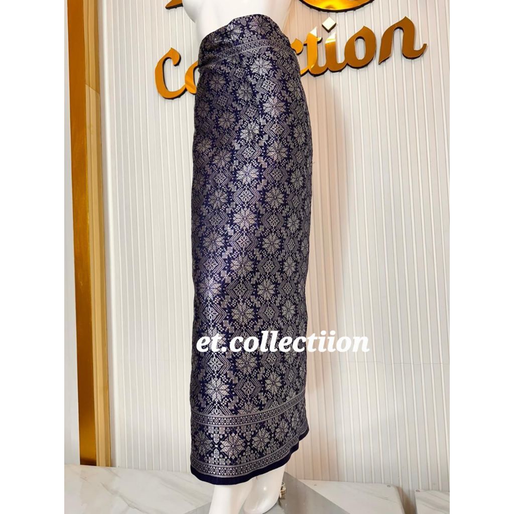 SPAN SONGKET SKIRT M, L, XL, 2XL READY TO WEAR WITH RUBBER WAIST