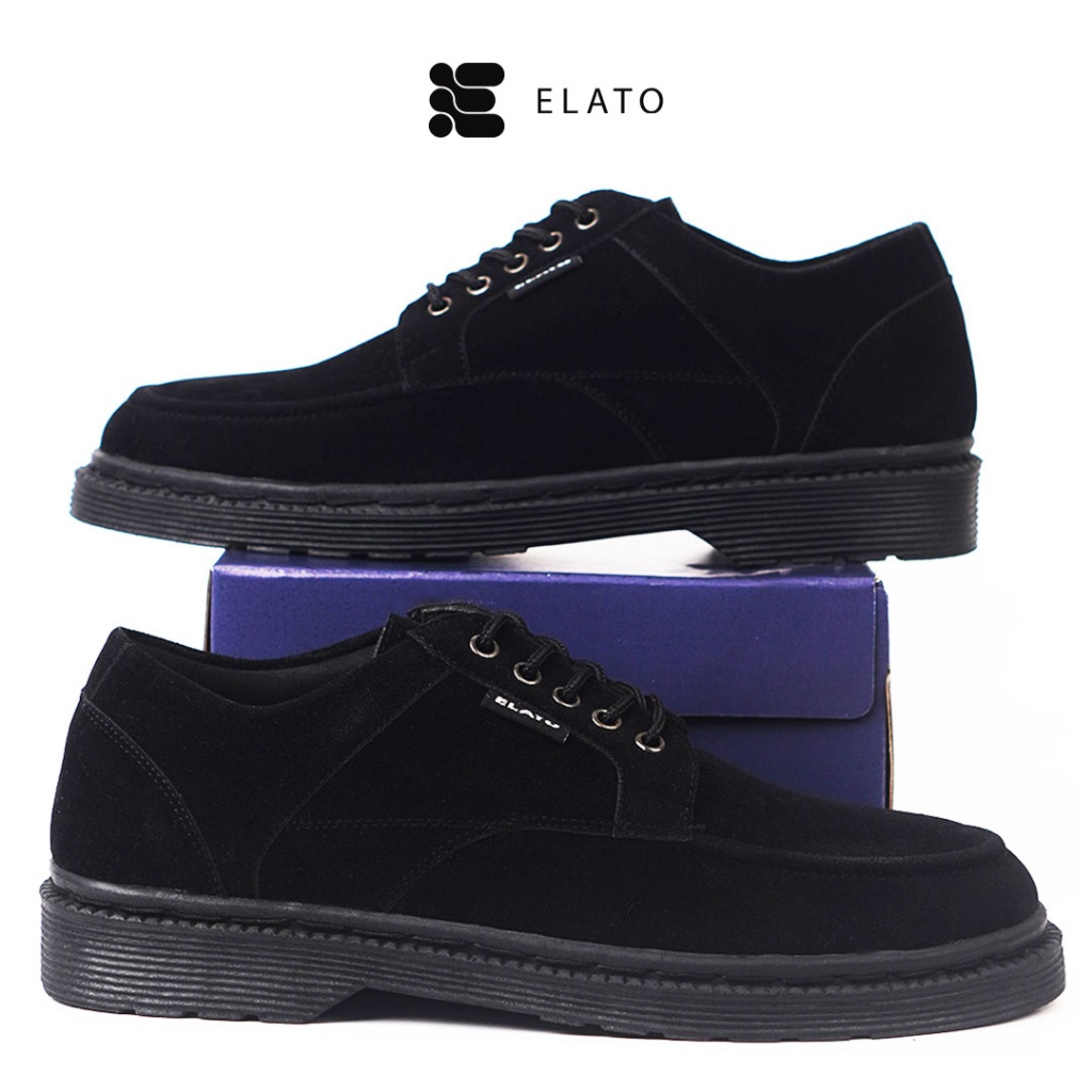 Elato Footwear - รองเท้าทางการผู้ชาย - Sancho - สีดํา