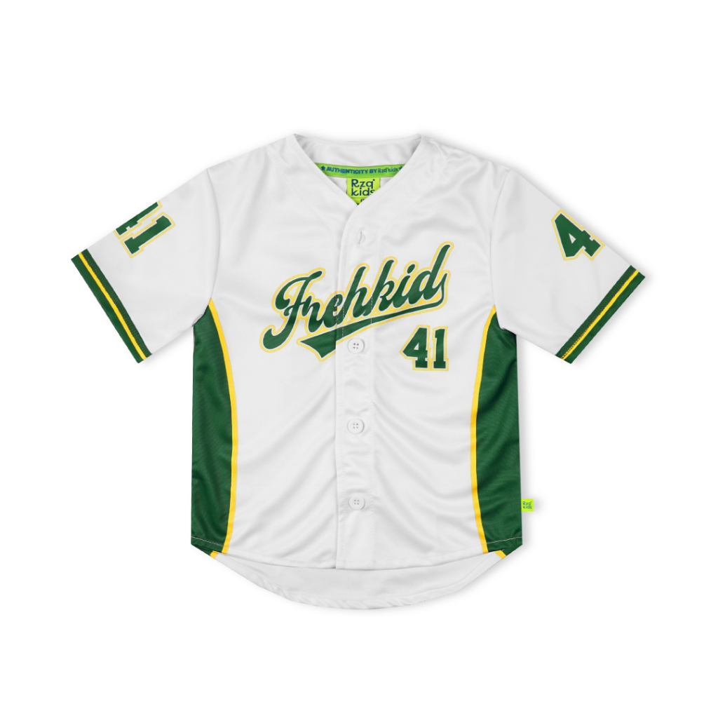 RZQKIDS / 41 / Baseball Lotto Series / Kids Jersey / Streetwear / Retro / Vintage / 1-10 Years