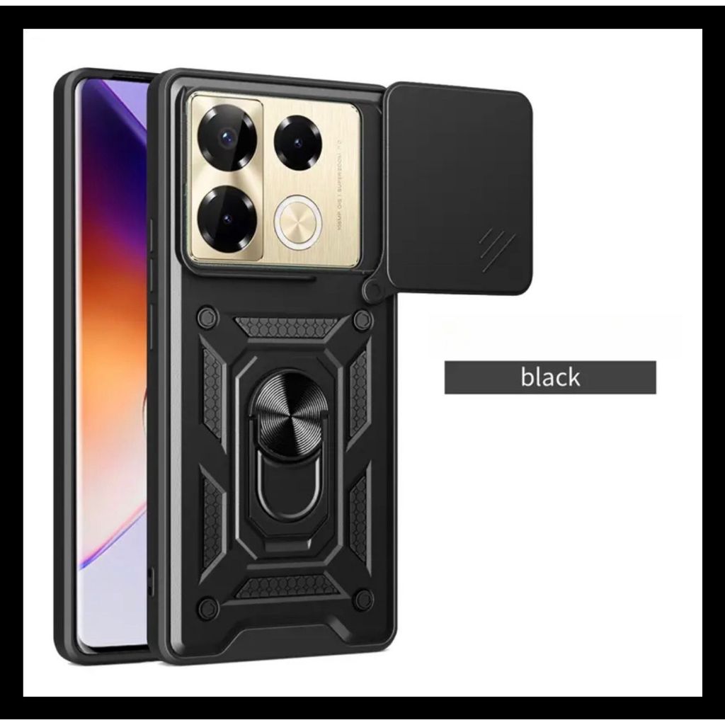 อินฟินิกซ์โน้ต 40 | 40 โปร | 40 Pro+ Plus 5G 4G Case Gundam Slide iRing Original Hard Case Cover Sta