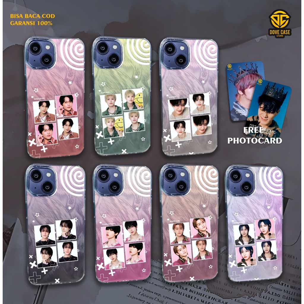 กรณีKPOP NCT 4 FRAME HP XIAOMI REDMI 13 หมายเหตุ 8 9 10 PRO 4G 10 10S 10C 9A 9i 9C 10A 10 4G 10C 12C
