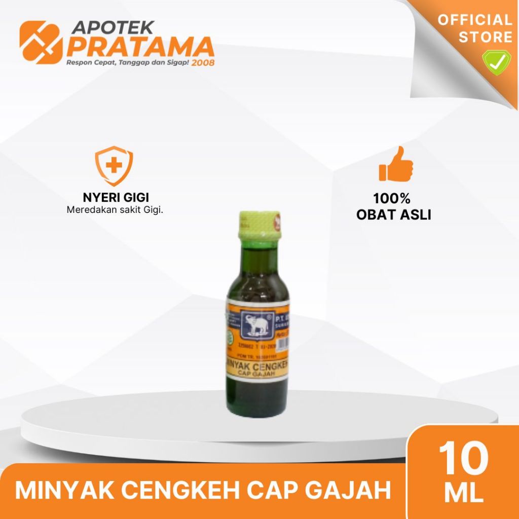 ELEPHANT CLOVES OIL 10ML / TOOTH PAIN CLOVES OIL