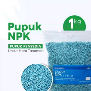 Pupuk NPK 16 16 16 kiloan 1kg cocok untuk penyubur tanaman dan melebatkan bunga dan buah
