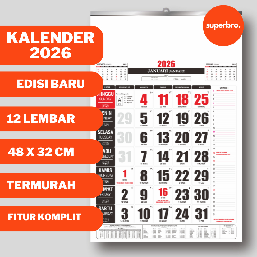 WALL CALENDAR 2026 DESK CALENDAR
