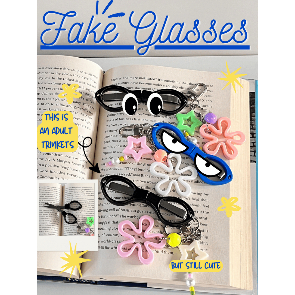 แว่นตาปลอม Trinkets โดย Studio Genzi