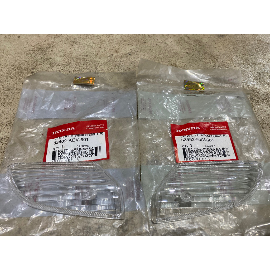 สัญญาณไฟเลี้ยวด้านหน้าขวาและซ้ายสําหรับ supra x 100 / 33402-KEV-601 33452-KEV-601