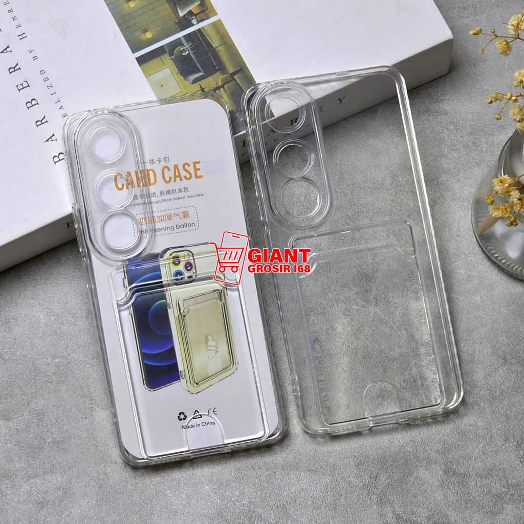 VIVO V50 LITE CLEAR CARD CASE กระเป๋าใส่การ์ด VIVO V50 LITE