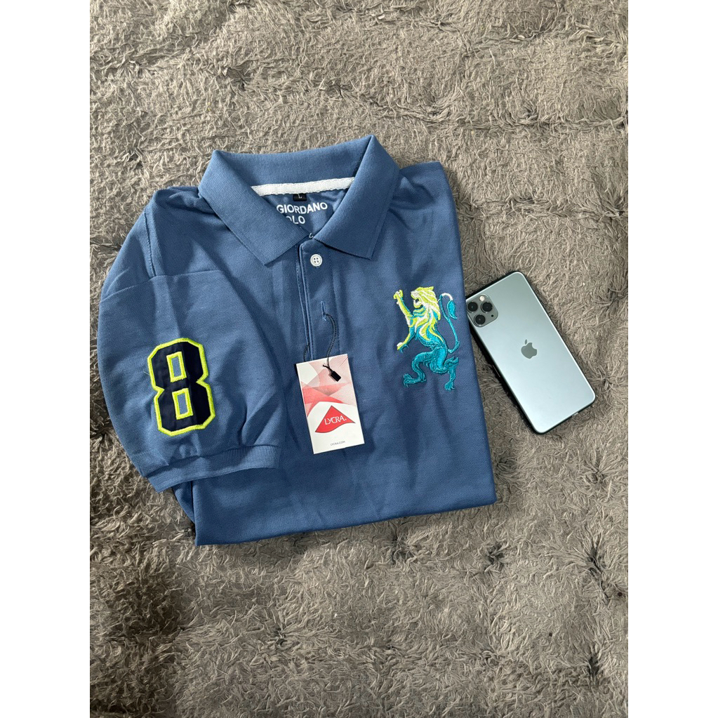 เสื้อยืด GIORDANO COLLAR