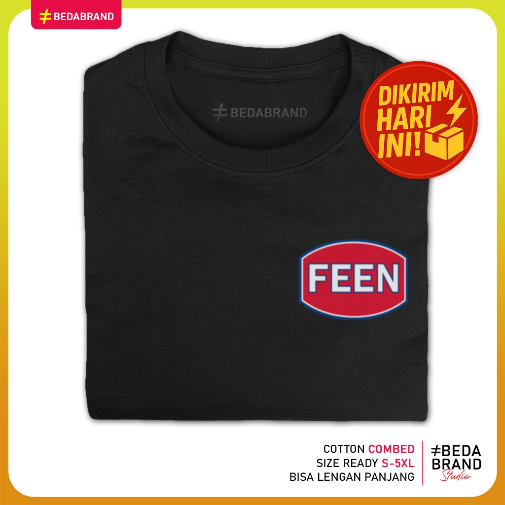 เสื้อยืดล้อเลียนโลโก้แบรนด์เฉพาะ - FEEN