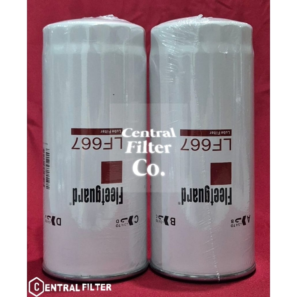 LF667 กรองน้ํามันเครื่อง Fleetguard
