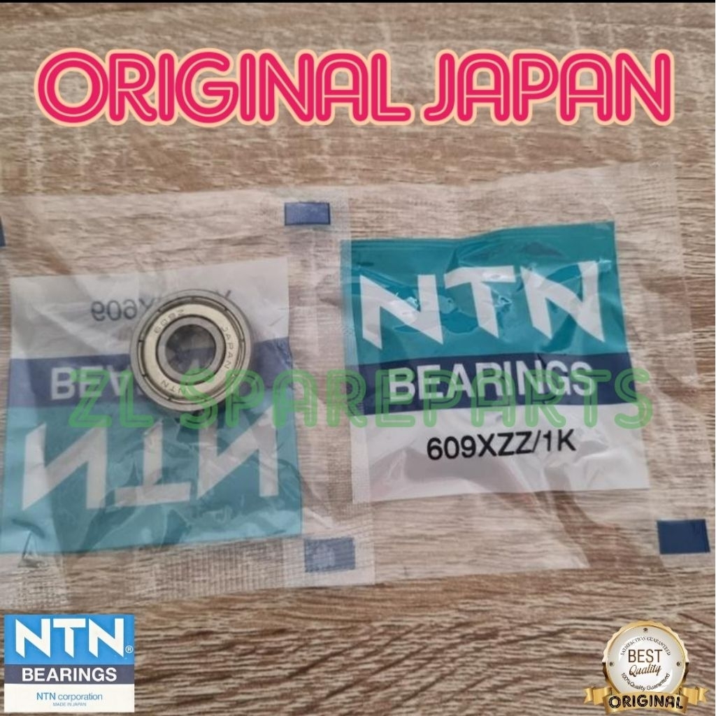 BEARING BERING 609 ZZ ORIGINAL JAPAN ORIGINAL NTN