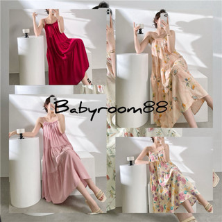 [BABYROOM88] DASTER Miwa Gaun tidur suspender wanita musim panas