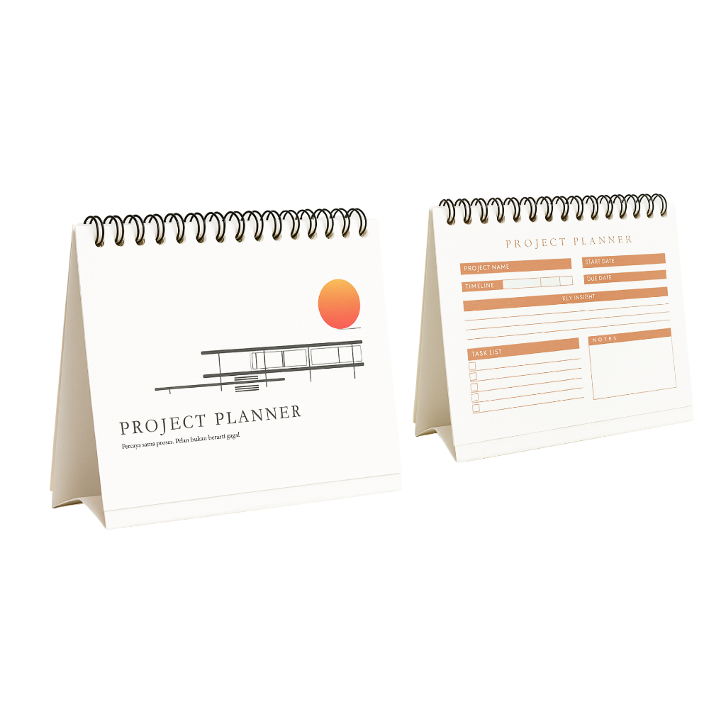 Daily Planner - Standing Planner - Project Tracker - Meal Planner