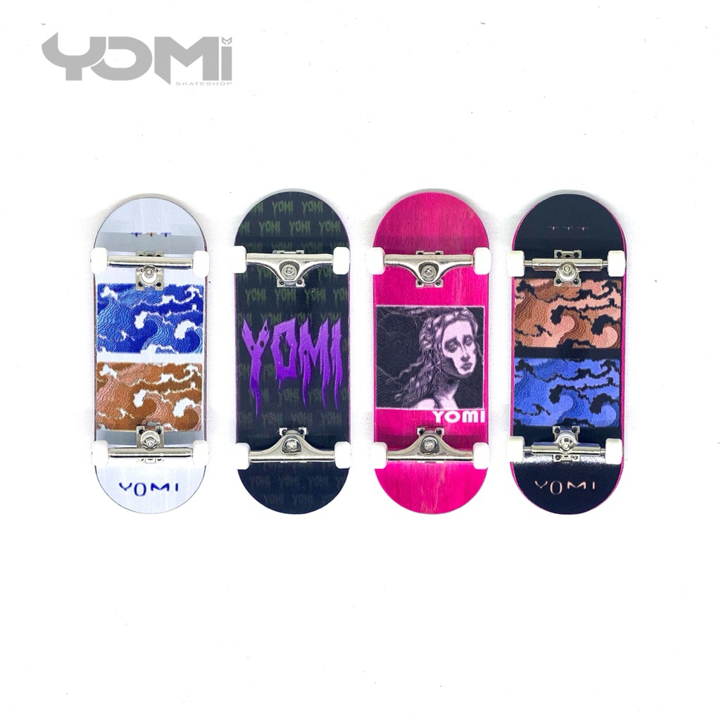 YOMI Fingerboard Fullset ขนาด 32mm และ 34mm | แพ็คเกจฟิงเกอร์บอร์ด