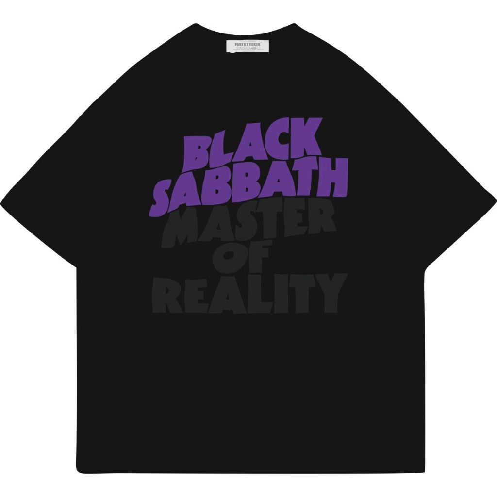 Hatetrick Black Sabbath Band T-Shirt Vintage Black