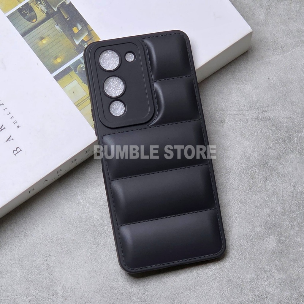 Vivo Y04 Vivo Y04S Vivo Y19S GT Case 3D Jacket Design / Macaron Case Black Pillow Motif Vivo Y04 Viv