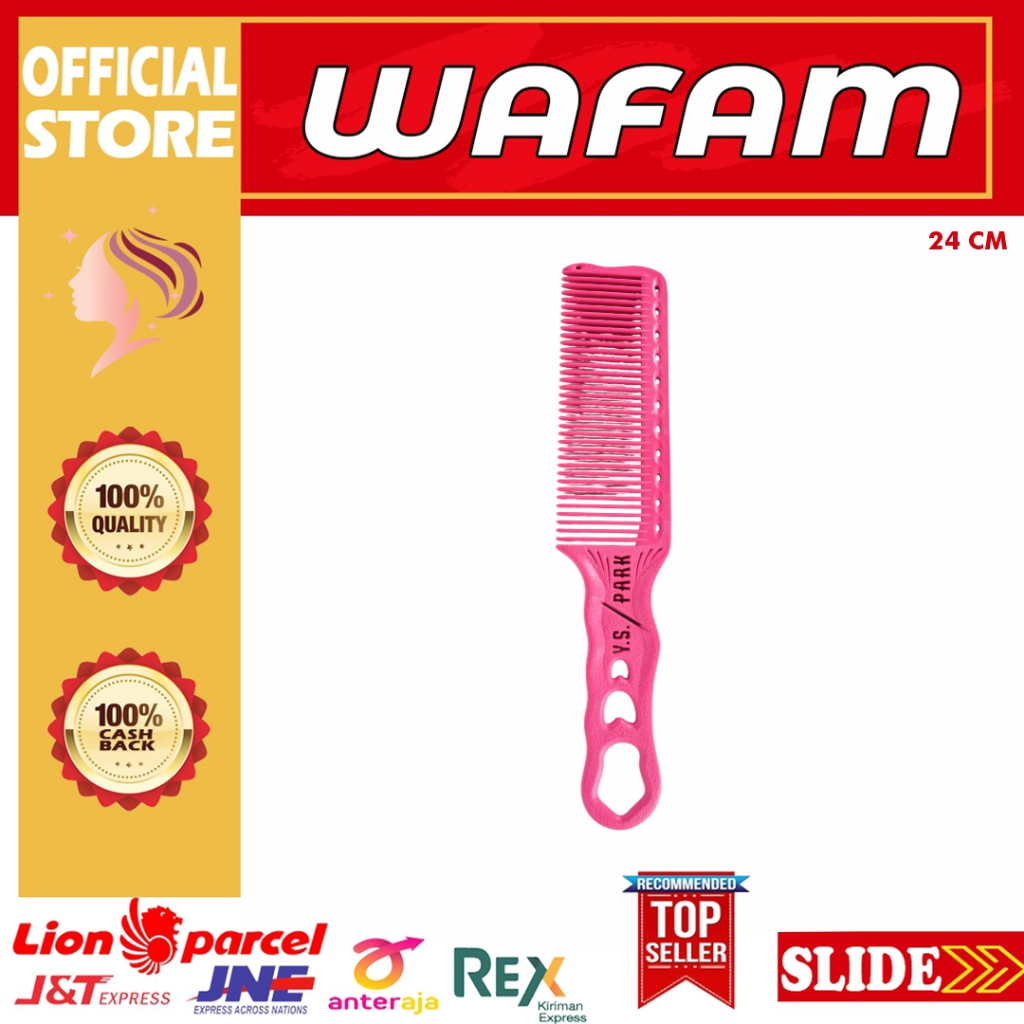 COMB OVER COMB YS PARK ORIGINAL YS-281 PINK / SALON BARBER