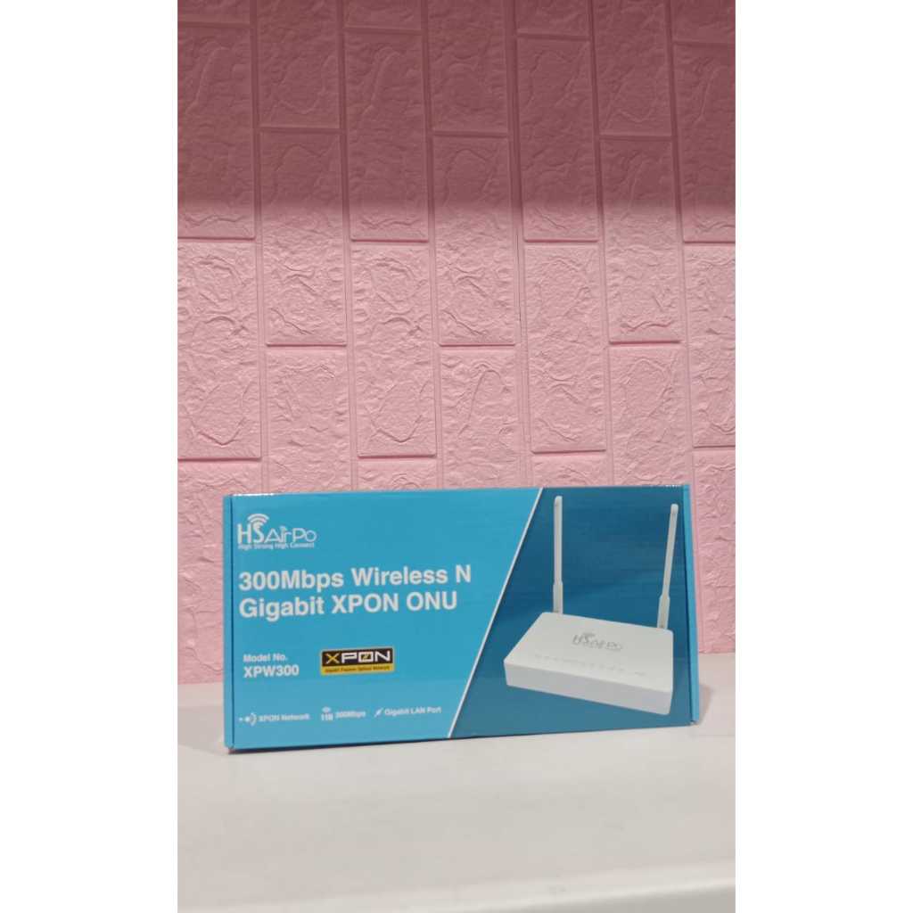 HSAIRPO XPW300 300Mbps ไร้สาย 1GE+WIFI 2.4 XPON ONU/ONT