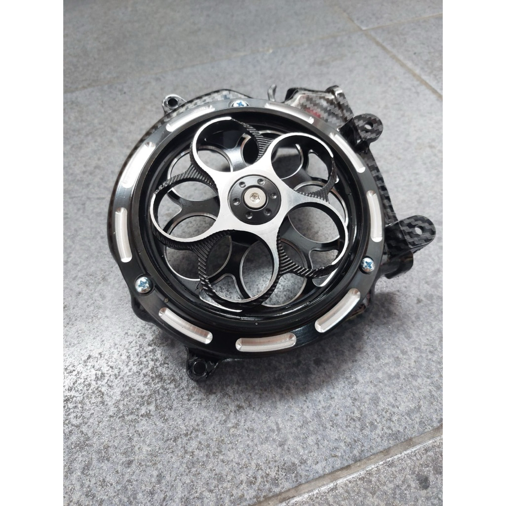 ฝาครอบพัดลม Spiner นําเข้าฝาครอบพัดลม Spiner ใหม่สําหรับ beat New scoopy เปิดตัวใหม่รถจักรยานยนต์ 20