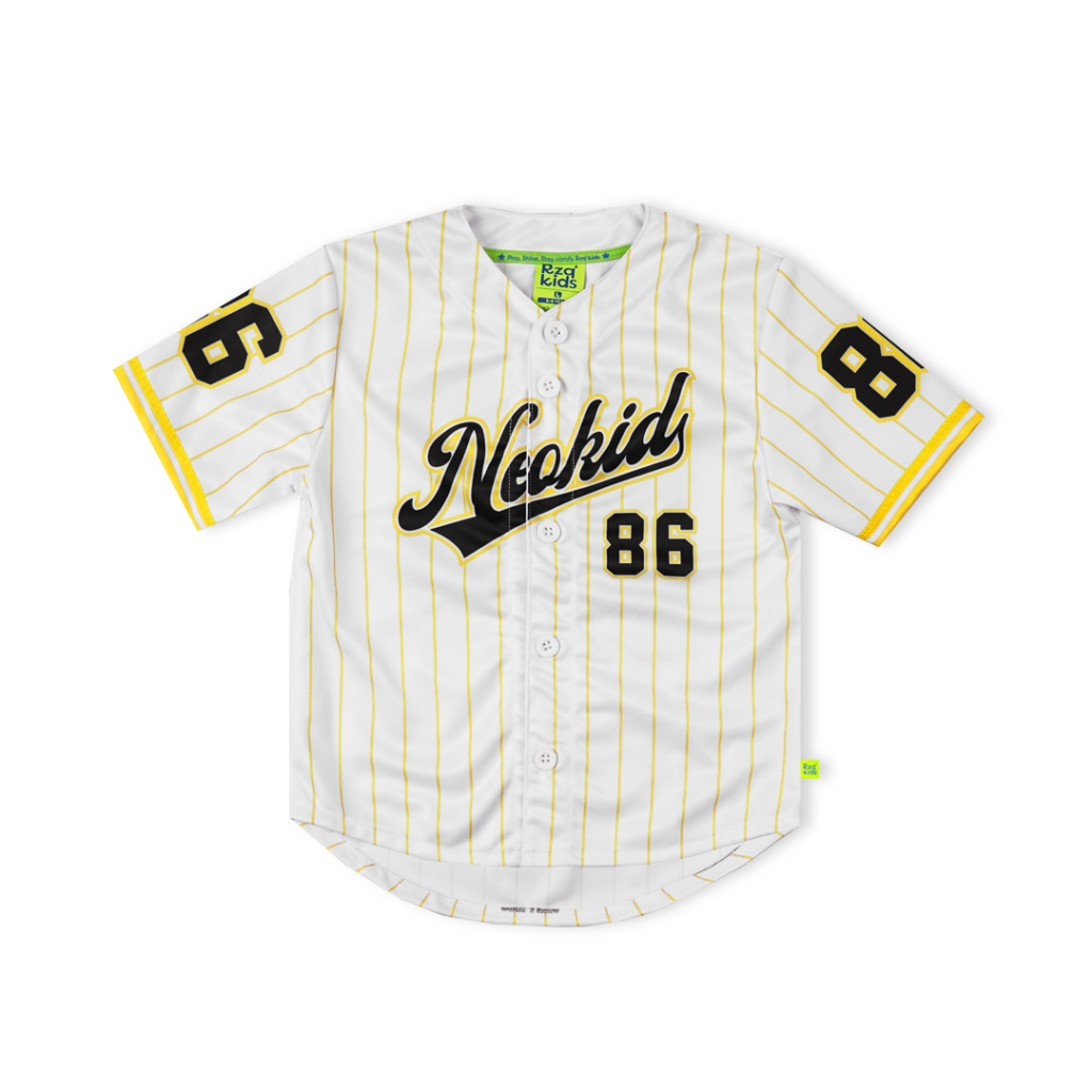 RZQKIDS / 86 / Baseball Lotto Series / Kids Jersey / Streetwear / Retro / Vintage / 1-10 Years