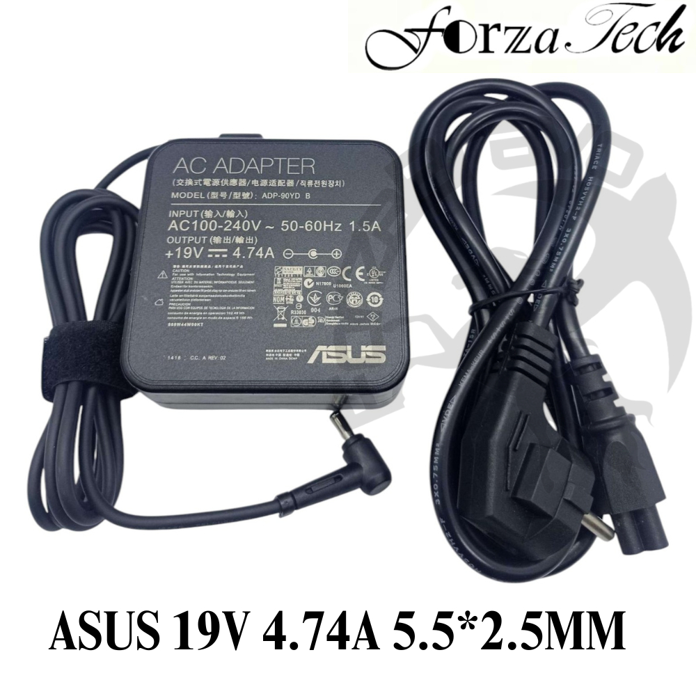 ASUS ROG Swift PG278Q PG278QR PG248QP 19V 4.74A 5.5*2.5MM SQUARE รับประกันต้นฉบับใหม่