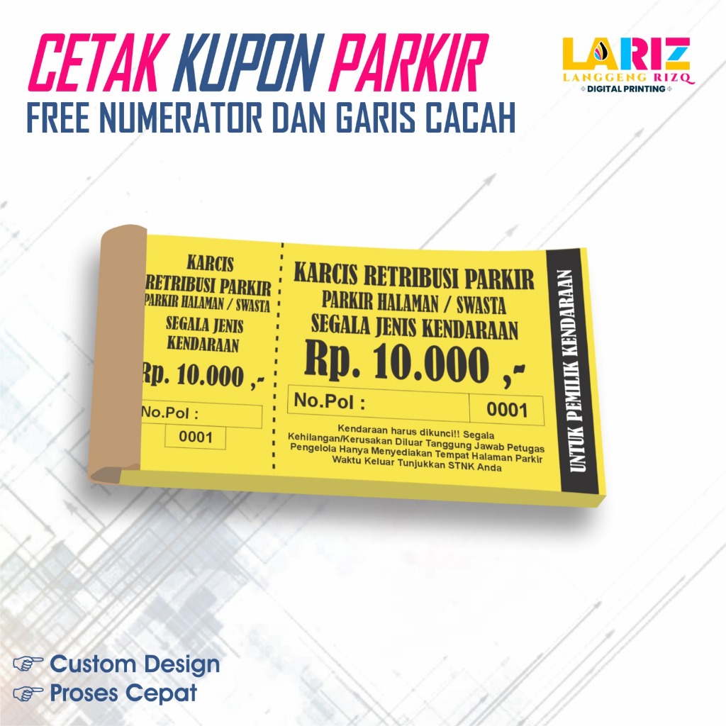 พิมพ์ที่จอดรถ TICKETS