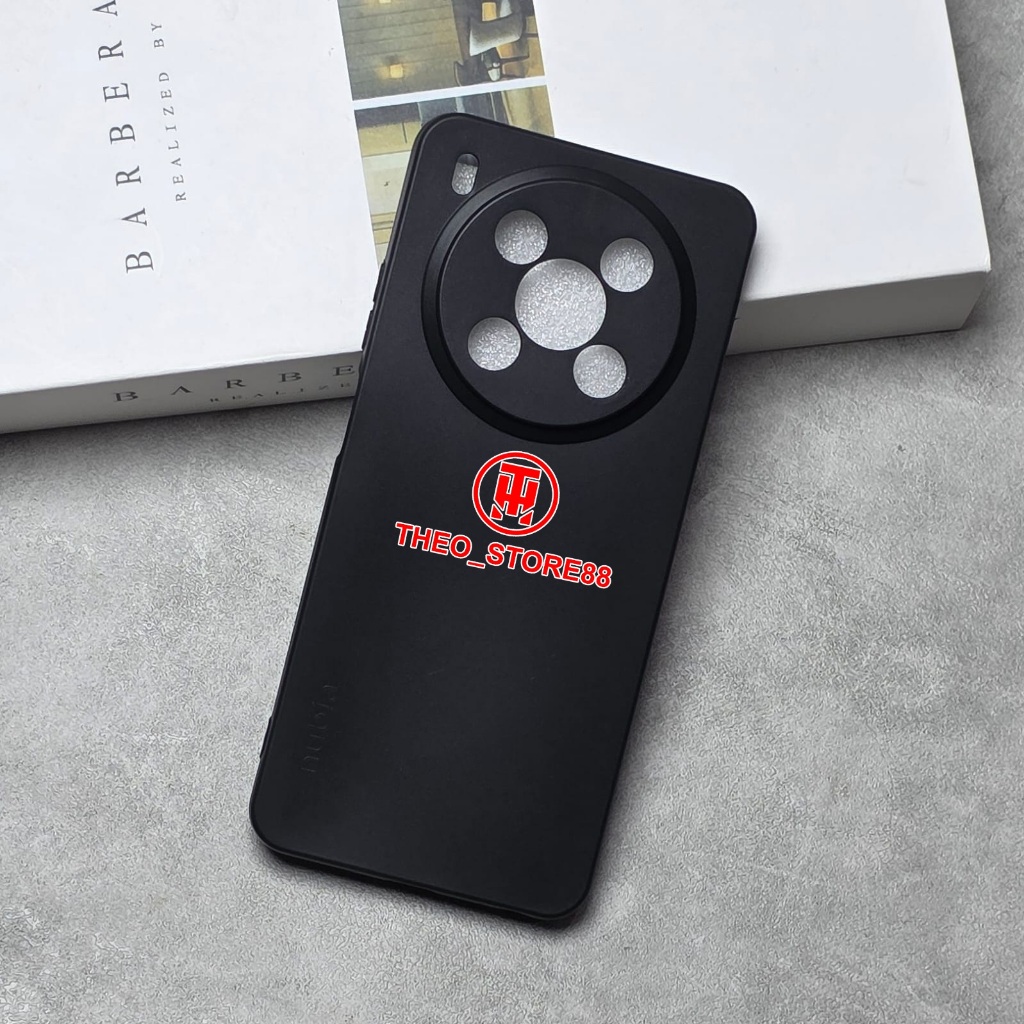 ZTE NUBIA V70 ZTE NUBIA V70 MAX ZTE NUBIA V70 ออกแบบกรณี MACAROON สีดํา SOFT CASE การออกแบบสีดํา ZTE