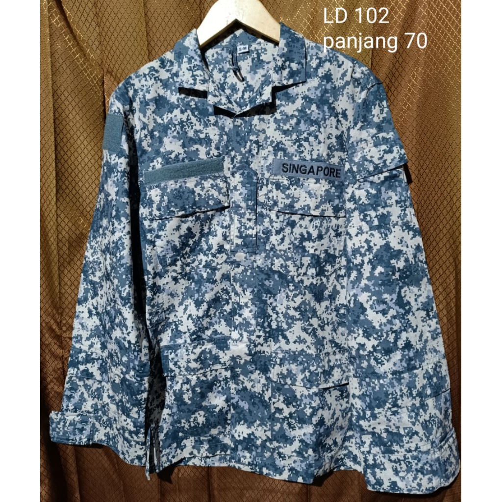 KEMEJA Camo bdu ลายพราง bdu เสื้อแคม เสื้อทหาร เสื้อทหาร bdu เสื้อทหาร สิงคโปร์ bdu Singapore bdu Si