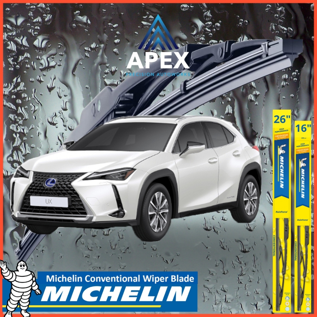 MICHELIN RAINFORCE CONVENTIONAL WIPER สําหรับ LEXUS UX200