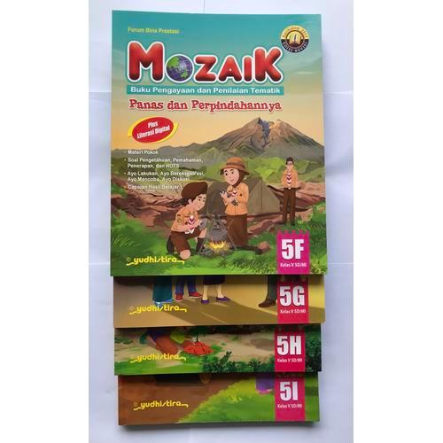 หนังสือต้นฉบับ (MOZAIK) THEMATIC ASSESSMENT BOOK CLASS V SD/MI K-13 - FORUM BINA PRESENTATION - YUDH