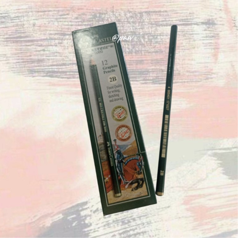Faber Castell ดินสอ 8B 7B 6B 5B 4B 3B 2B B HB FJ 2H 3H 4H 5H 6H / 2B ดินสอ / ดินสอไม้ / ดินสอสอบ