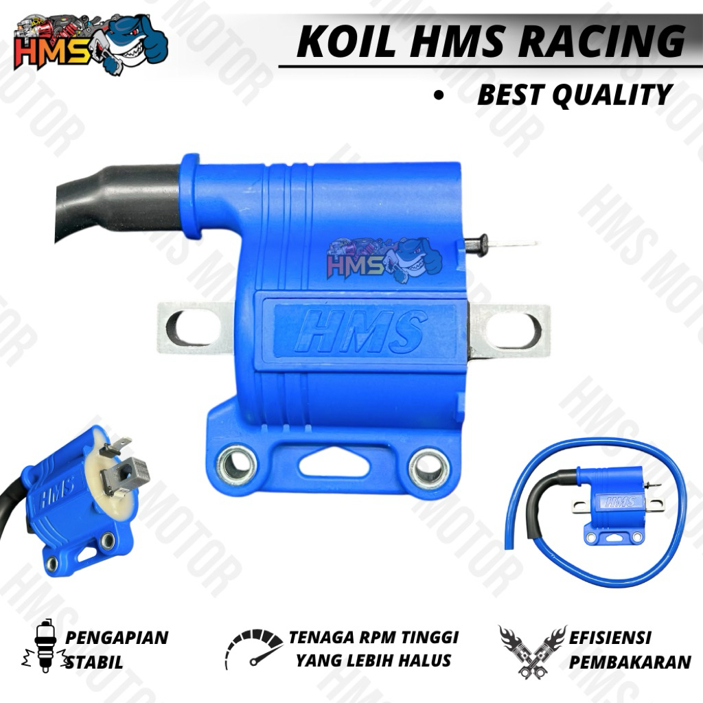 ต้นฉบับ HMS RACING COIL สําหรับ NINJA RR R SATRIA FU SONIC CB 150 R MIO MIO J M3 FINO VARIO MOTORCYC