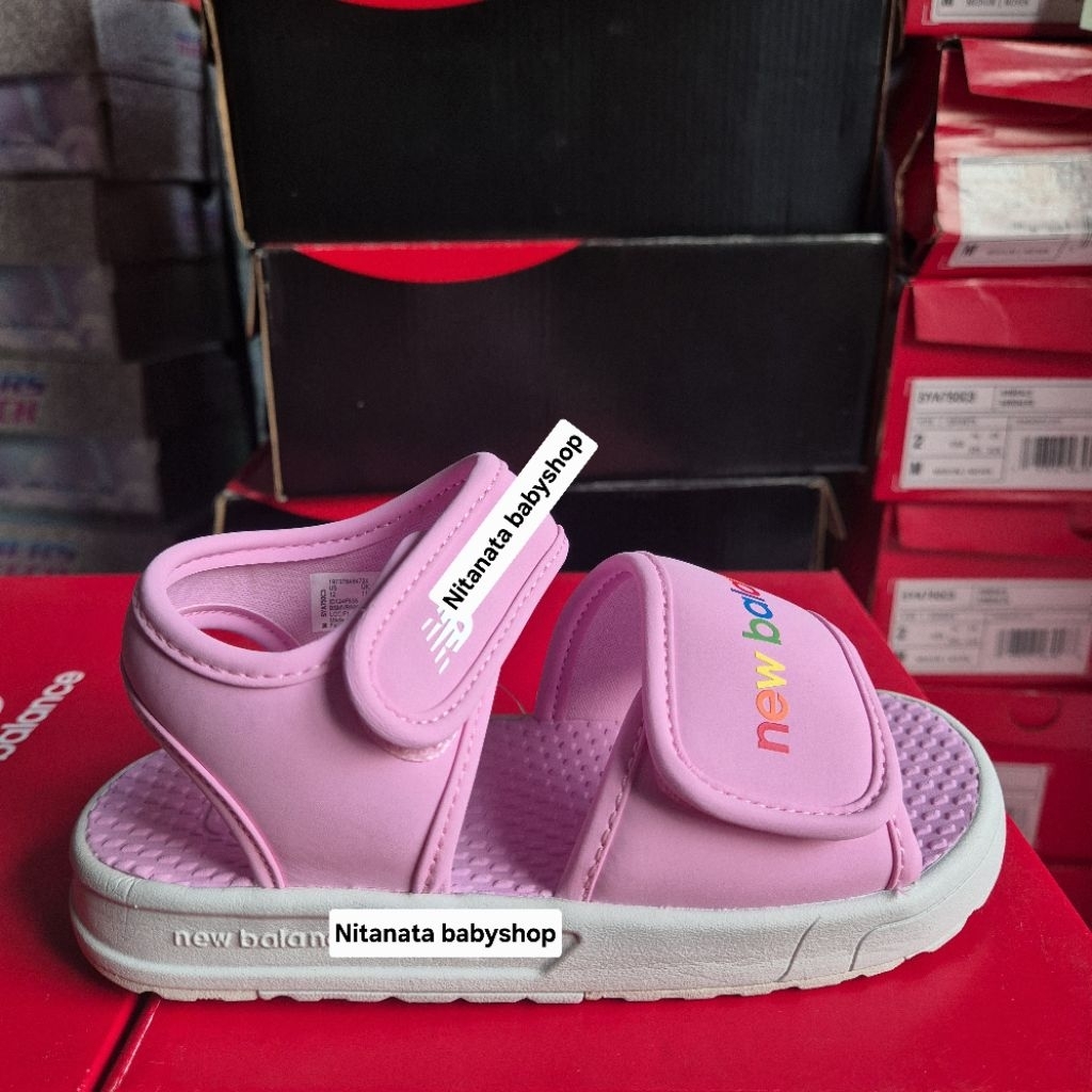 รองเท้าแตะเด็ก NB ดั้งเดิม - สีชมพู |รองเท้าแตะเด็กผู้หญิง NB Original