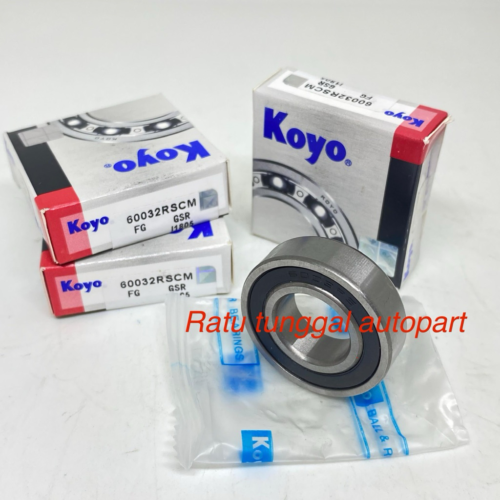 BEARING 6003 2RS KOYO IRON CAP DIMENSIONS 17mmx35mmx10mm 60032RS 6003-2RS