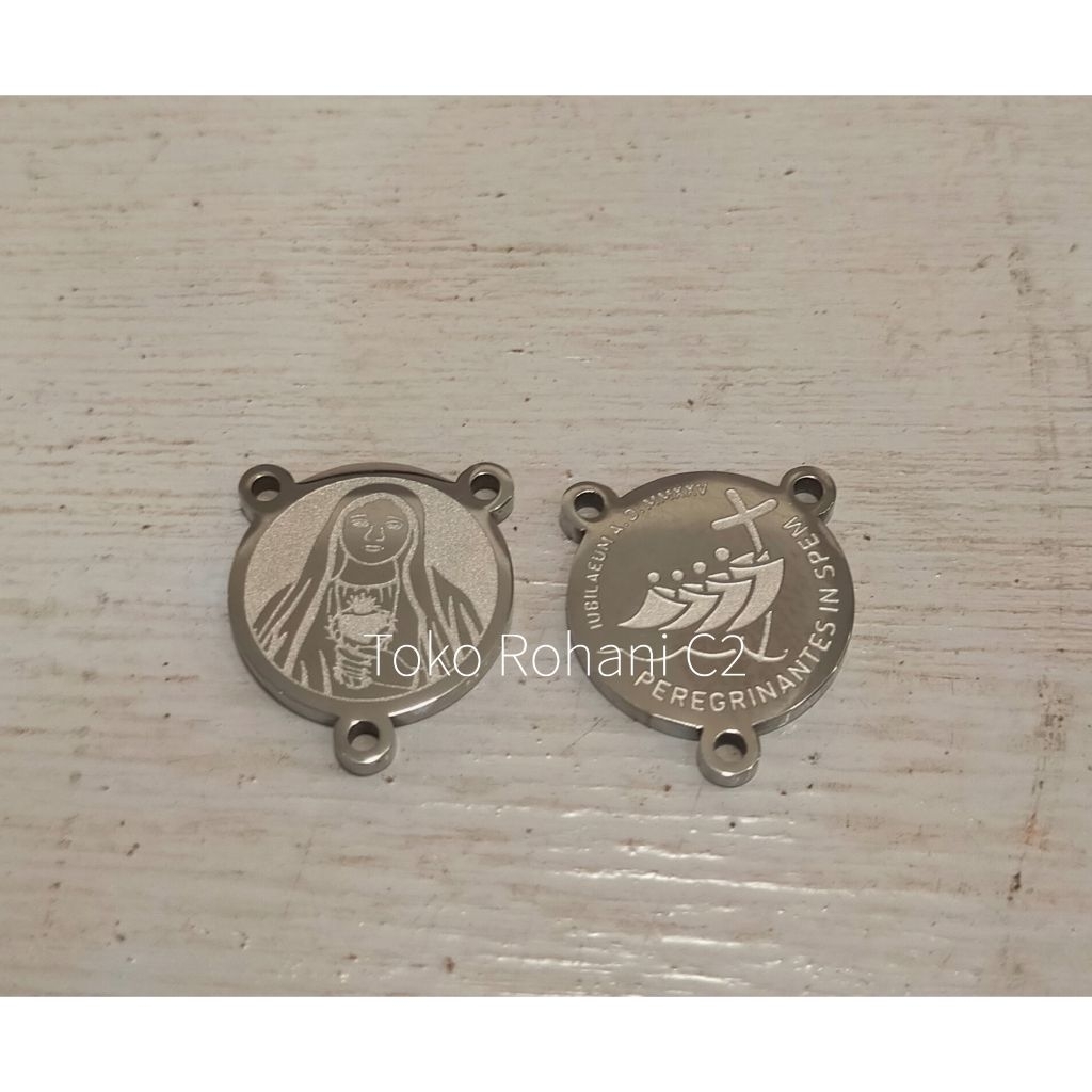 Harces Yobelium Titanium 1.6cm P36/12 (8927) - Harces Yubelium - จี้ Yubilate - Harces Yubilee