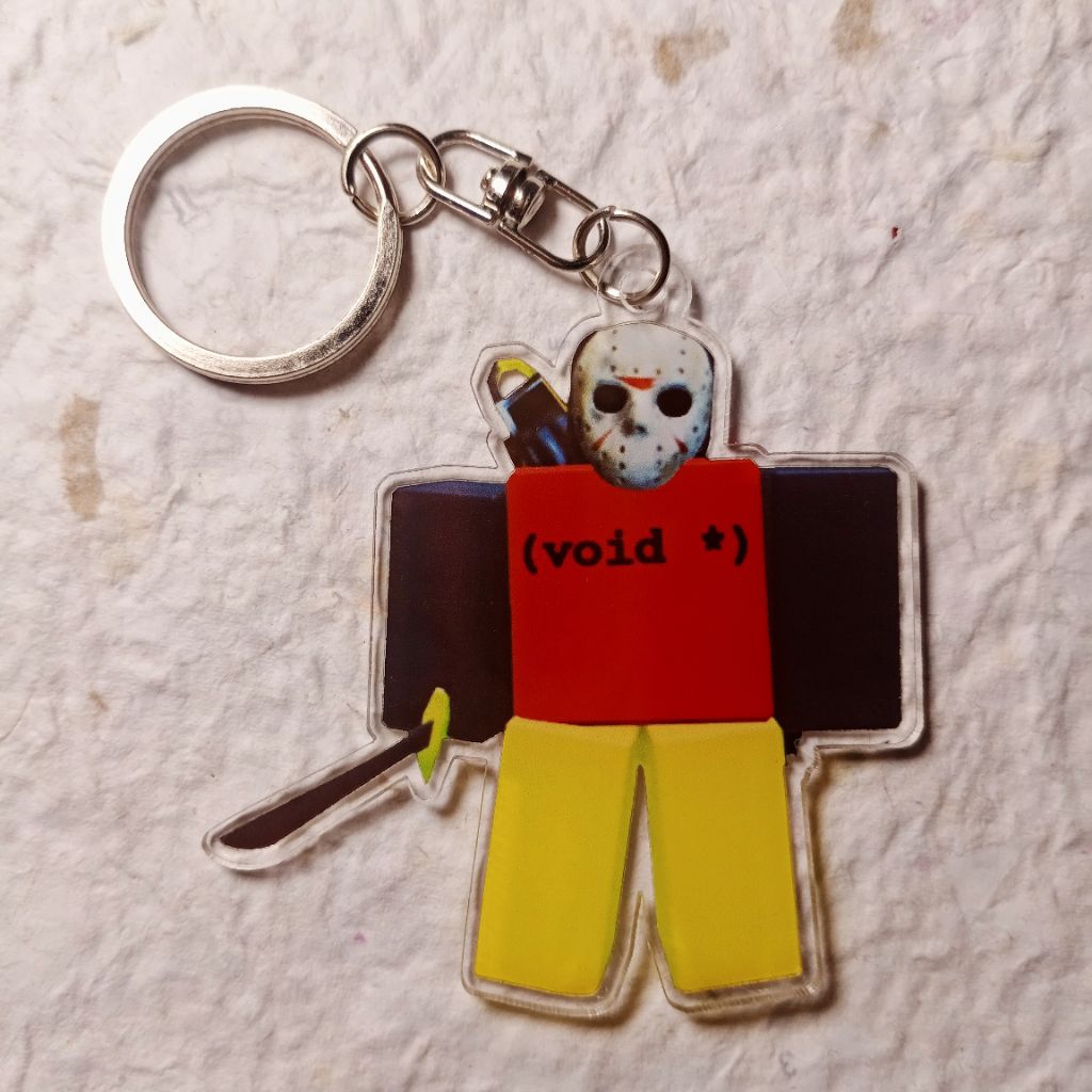 GANTUNGAN Ganci JASON Combat Initial Forsaken พวงกุญแจ Jason Combat Forsaken พวงกุญแจ