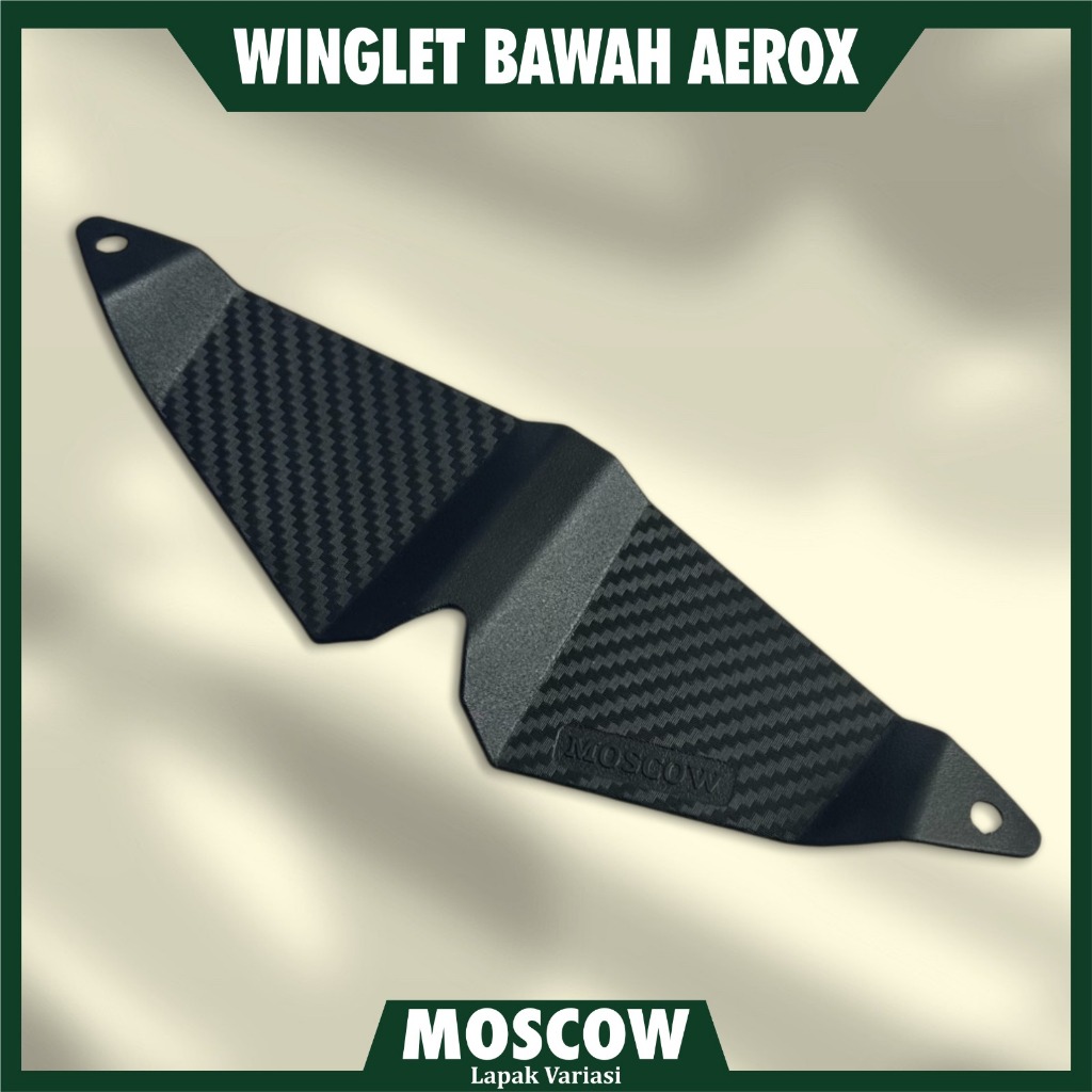 WINGLET AEROX ใหม่ 2020 2021 2022 2023 ABS NON ABS WINGLET AEROX 155 พลาสติก ABS aerox MATERIAL WING