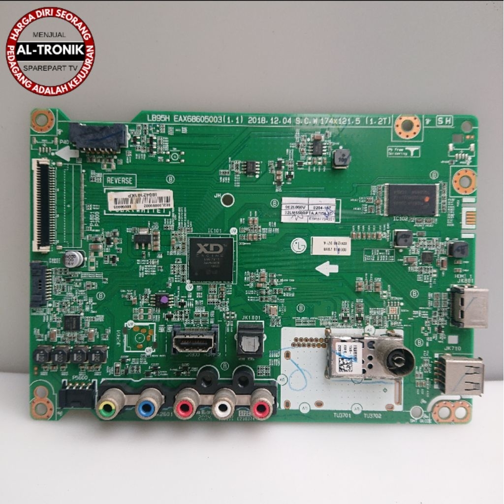 LG 32 นิ้ว LED TV เมนบอร์ด 32LM550BPTA โมดูล MB MAIN BOARD 32LM550 32LM 550 BPTA