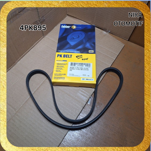 FAN BELT POWER STEERING เข็มขัดพัดลม HONDA CRV 2.0 CC GEN 1 GEN 2 (4PK895) ยี่ห้อ FABER ดั้งเดิม | 4