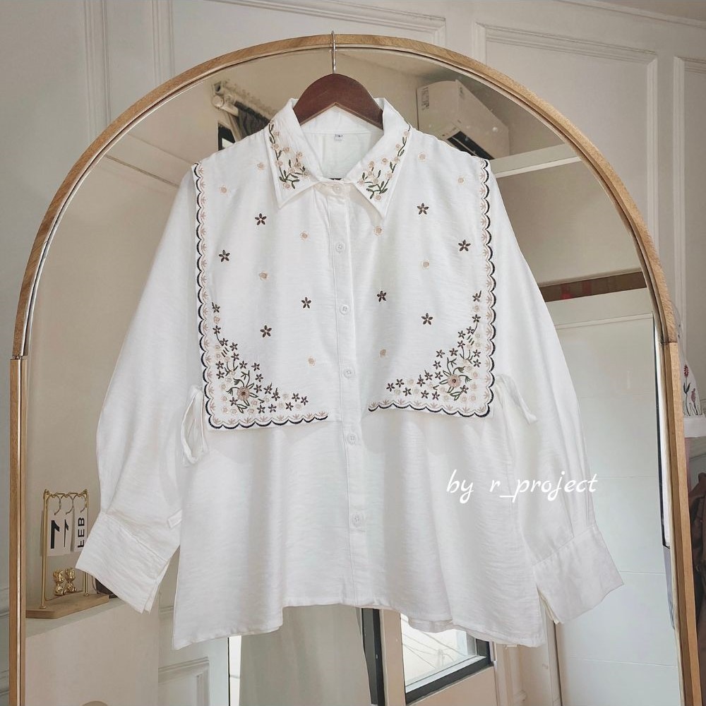 ท็อปส์ซูผู้หญิงปักลาย | ไซส์ 5L XXXL XXL XL LMS | เสื้อ Annette โดย r_project