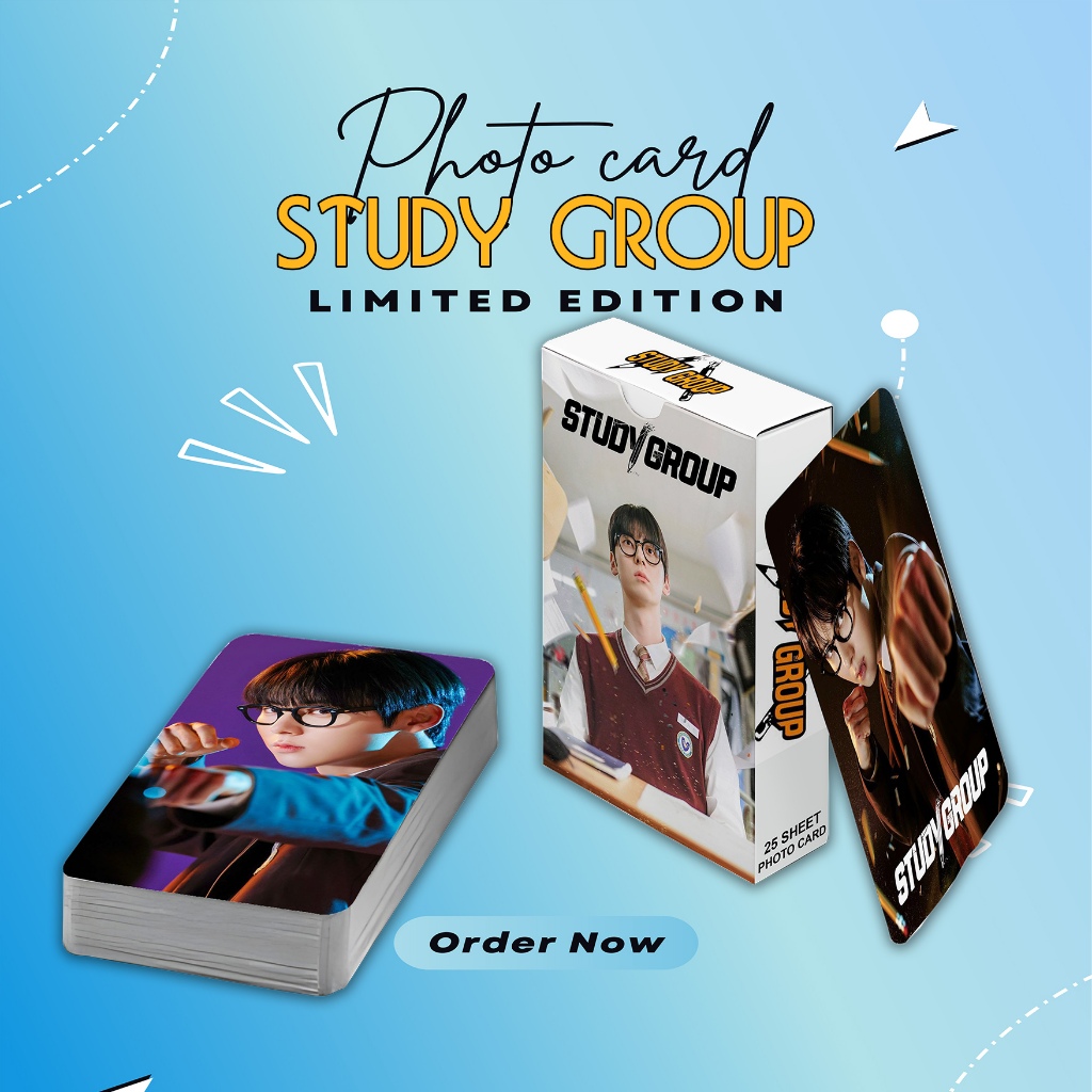 Photocard SET STUDY GROUP DRAMA KOREA PREMIUM FREE BOX