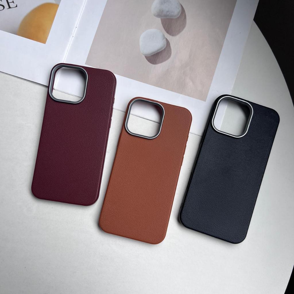 CASE ULTRA-THIN LEATHER SOFTCASE REDMI A1/A2/14C/13/13C/12 4G/12C/10 4G/10A/10C/9/9A/9C/9T/8 (HOKKY)